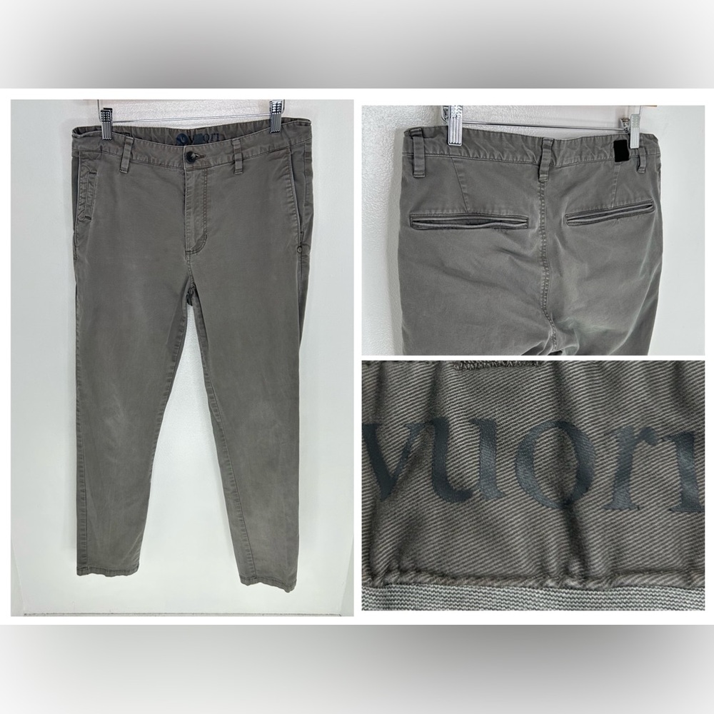 Vuori Collins‎ Chino Pants Mens Size 32x29.5 Gray Performance Pants V433 Office